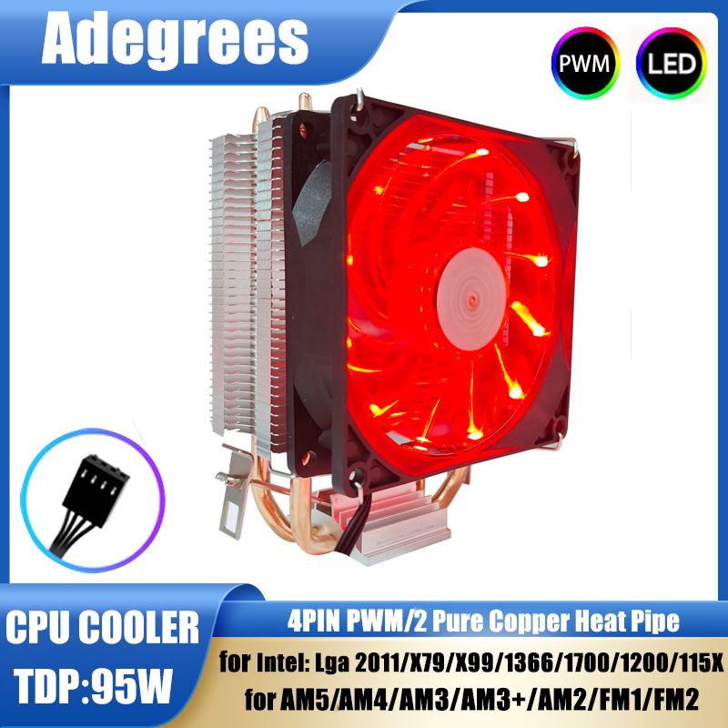 Air Cooler Cpu - 2 Isı borulu CPU Soğutucu Kulesi