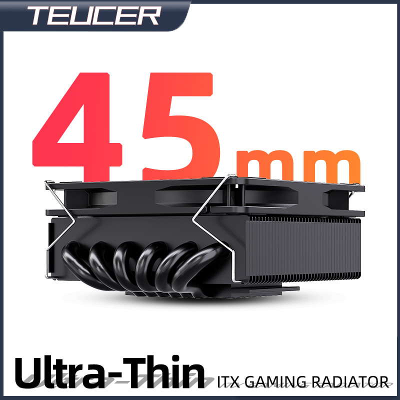 Air Cooler Cpu - Teucer Yüksekliği 45mm CPU Soğutucu ITX