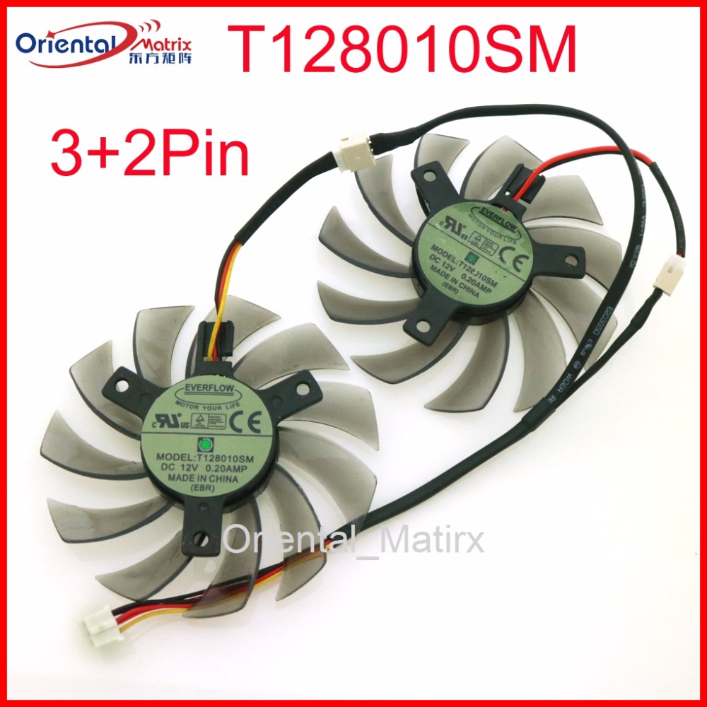 Air Cooler Cpu - Ücretsiz Kargo T128010SM 75mm DC12V 0.20A