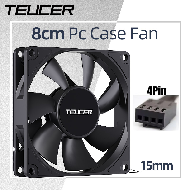 Gpu Cooler - Teucer UT-8015 8CM Şasi Fanı İnce