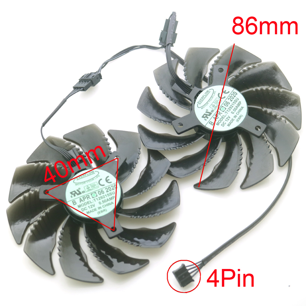 T 129215 SU 12 V 0.50A 86mm VG - Air Cooler Cpu incelemesi ve fiyatı