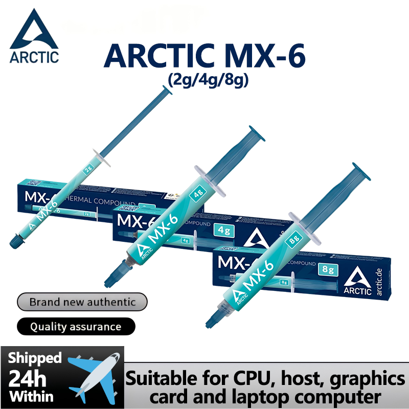 ARCTIC MX-6 (2g/4g/8g) CPU, Ek - Thermal Paste incelemesi ve fiyatı