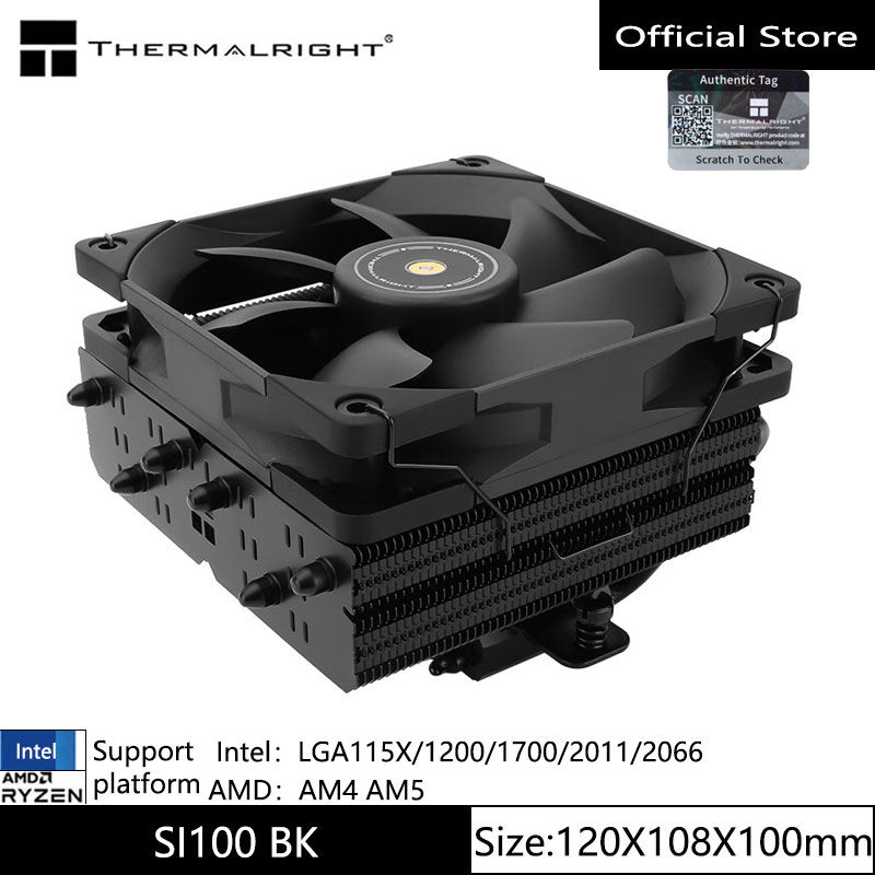 Thermalright TR-SI-100 hava so - Cpu Heatsink incelemesi ve fiyatı