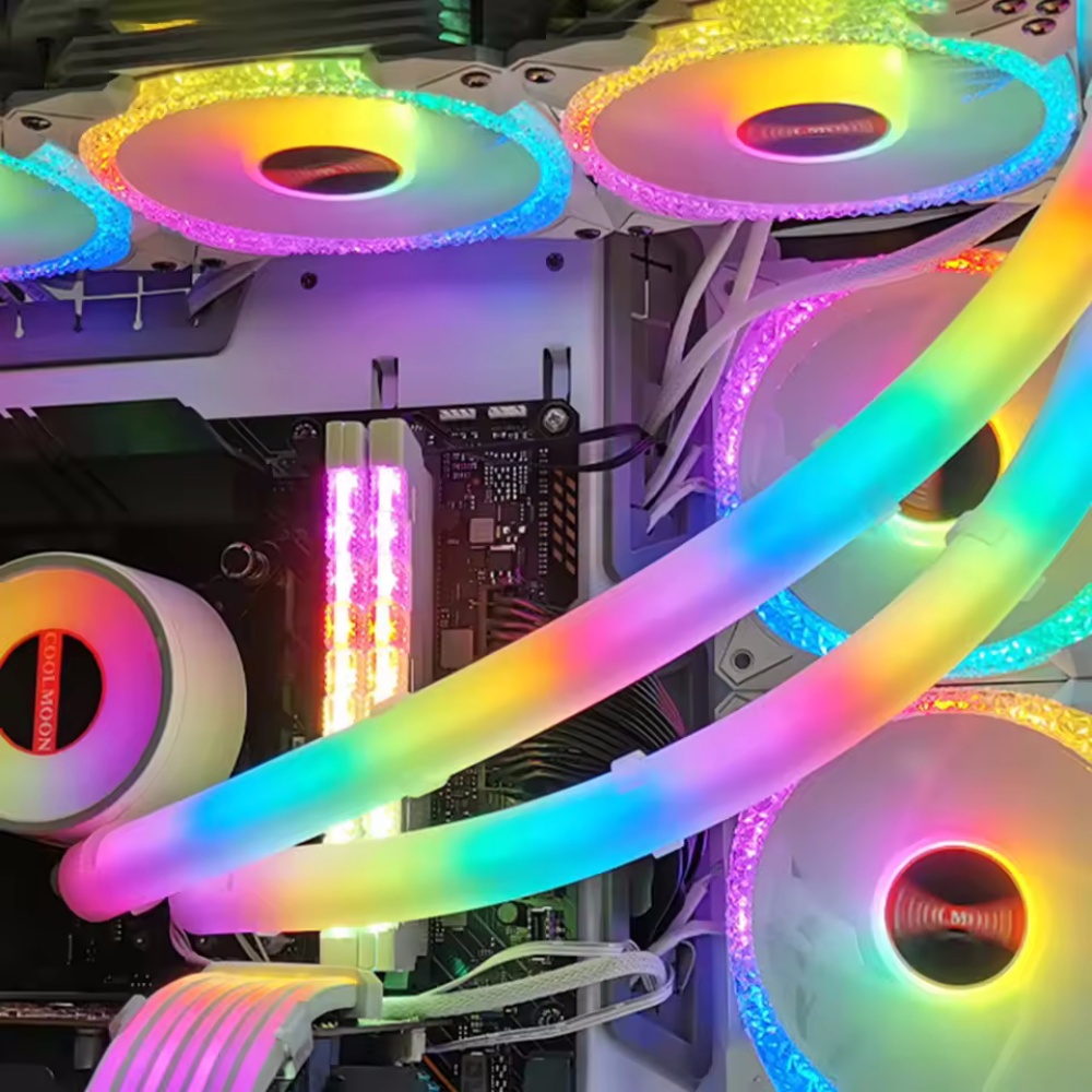 Esnek 5V ARGB LED Neon Tüp Işı - Aio Liquid Cooler incelemesi ve fiyatı