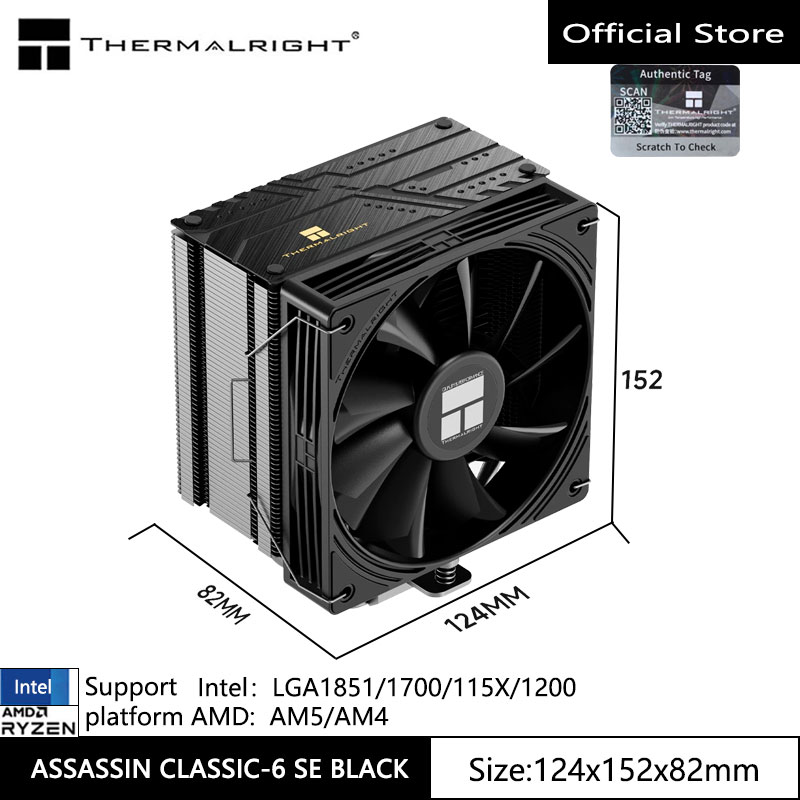 Thermalright ASSASSIN CLASSIC- - Cpu Heatsink incelemesi ve fiyatı