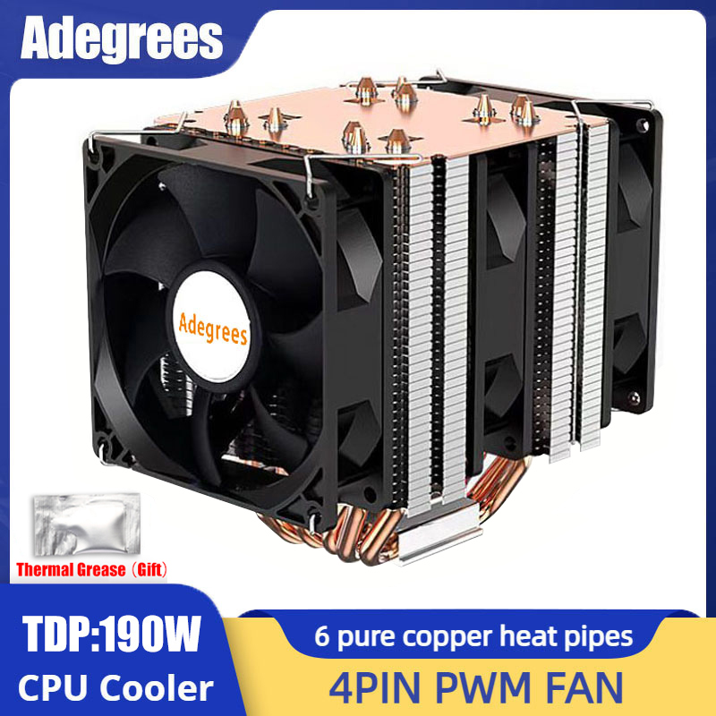 6 Isı Borusu CPU Soğutucu 4Pin - Air Cooler Cpu incelemesi ve fiyatı