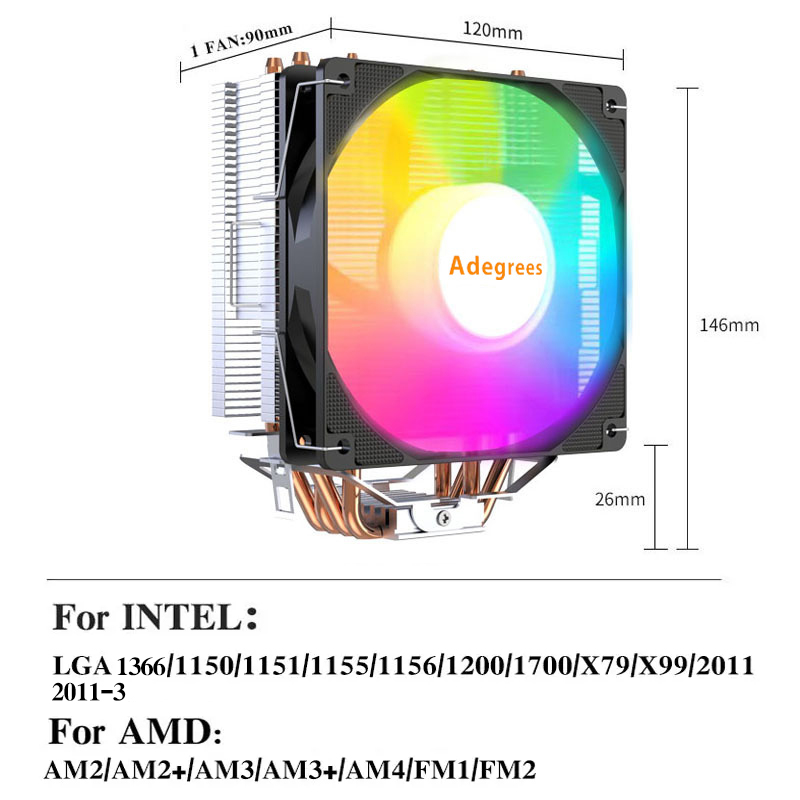 X99 Tower CPU Soğutucu 4 Isı B - Air Cooler Cpu incelemesi ve fiyatı