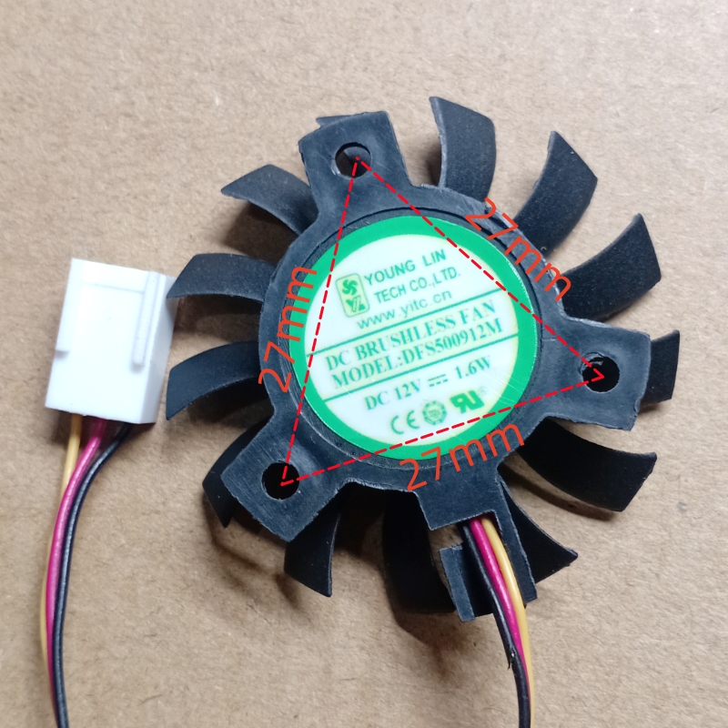 1 adet yeni DFS500912L DFS5009 - Air Cooler Cpu incelemesi ve fiyatı