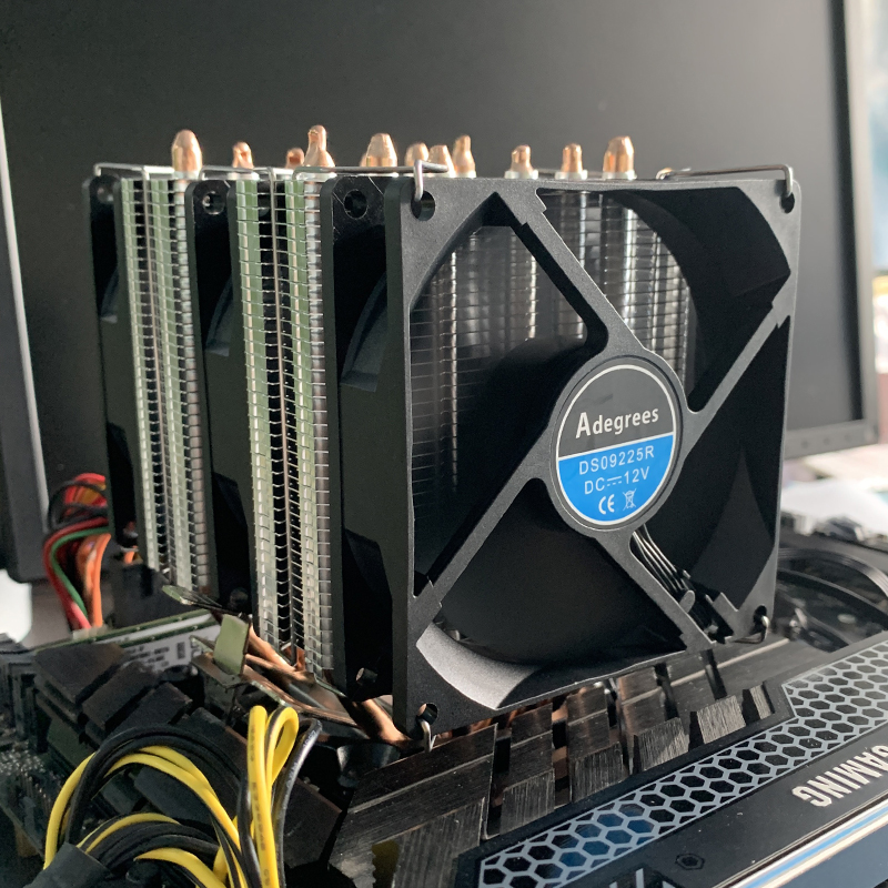 6 Isı Borulu CPU Hava Soğutucu - Air Cooler Cpu incelemesi ve fiyatı